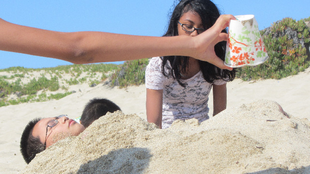 Anna's Friends, SF, Beach JUNE 2013 546