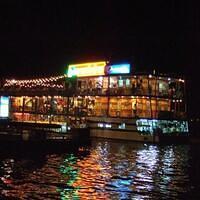 Can Tho ferry at night (plenty of entertainment and food)