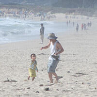 Anna's Friends, SF, Beach JUNE 2013 523