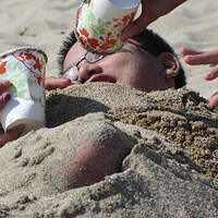 Anna's Friends, SF, Beach JUNE 2013 535