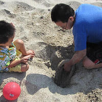 Anna's Friends, SF, Beach JUNE 2013 549