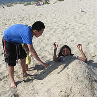 Anna's Friends, SF, Beach JUNE 2013 559