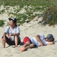 Anna's Friends, SF, Beach JUNE 2013 623