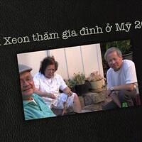 Chú Xê On thăm gia đình 2010